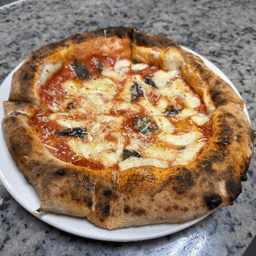 Margherita "Classic Italian Cheese Pizza".