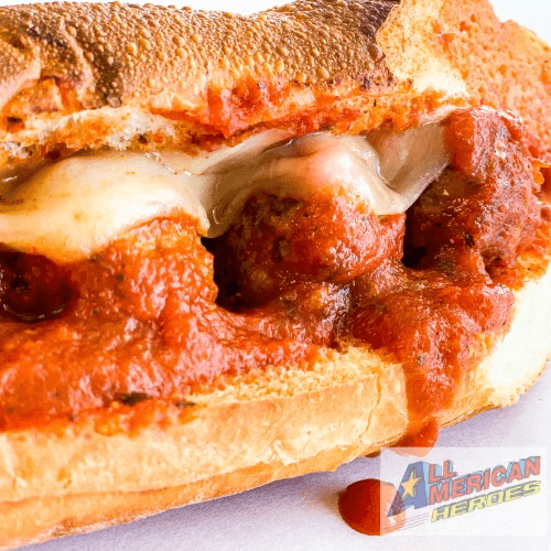 6" Meatball and Cheese.