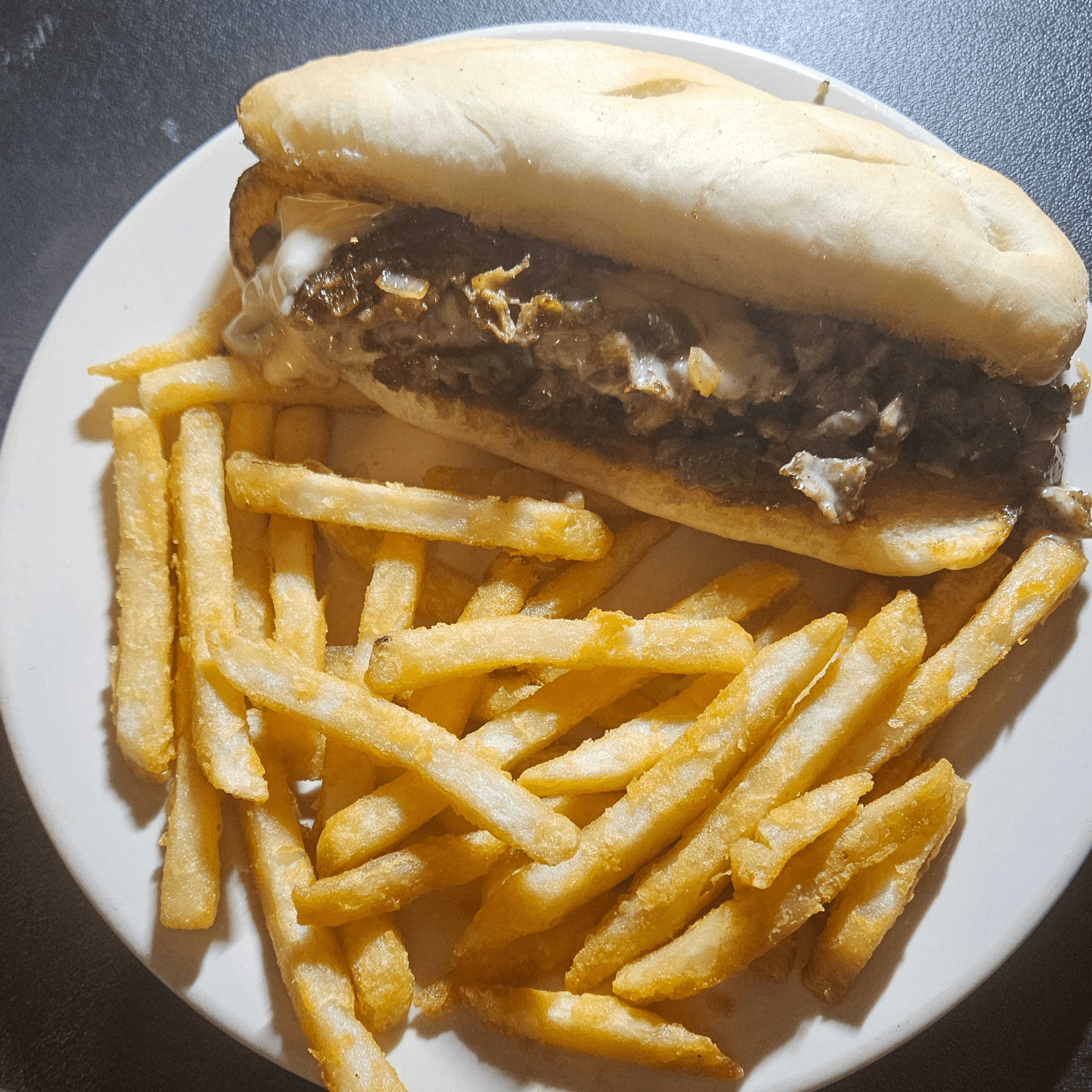 Philly Cheesesteak Sandwich.
