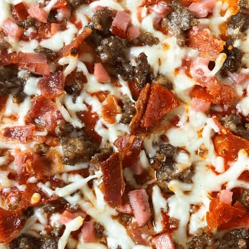 Meat Pizza.