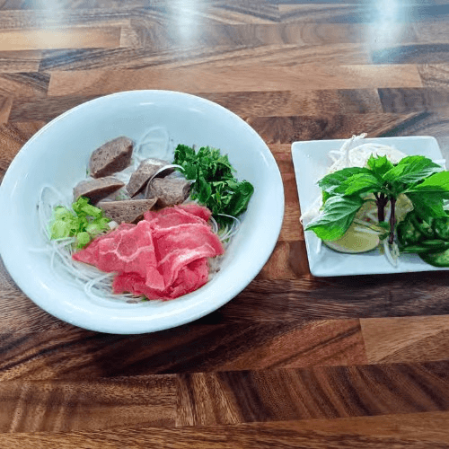 P4.  Steak & meatballs.