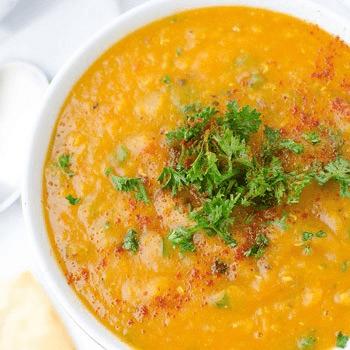 Lentil soup.