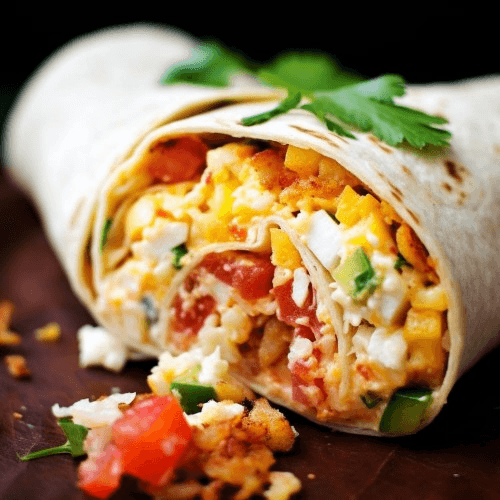 Chorizo Burrito.