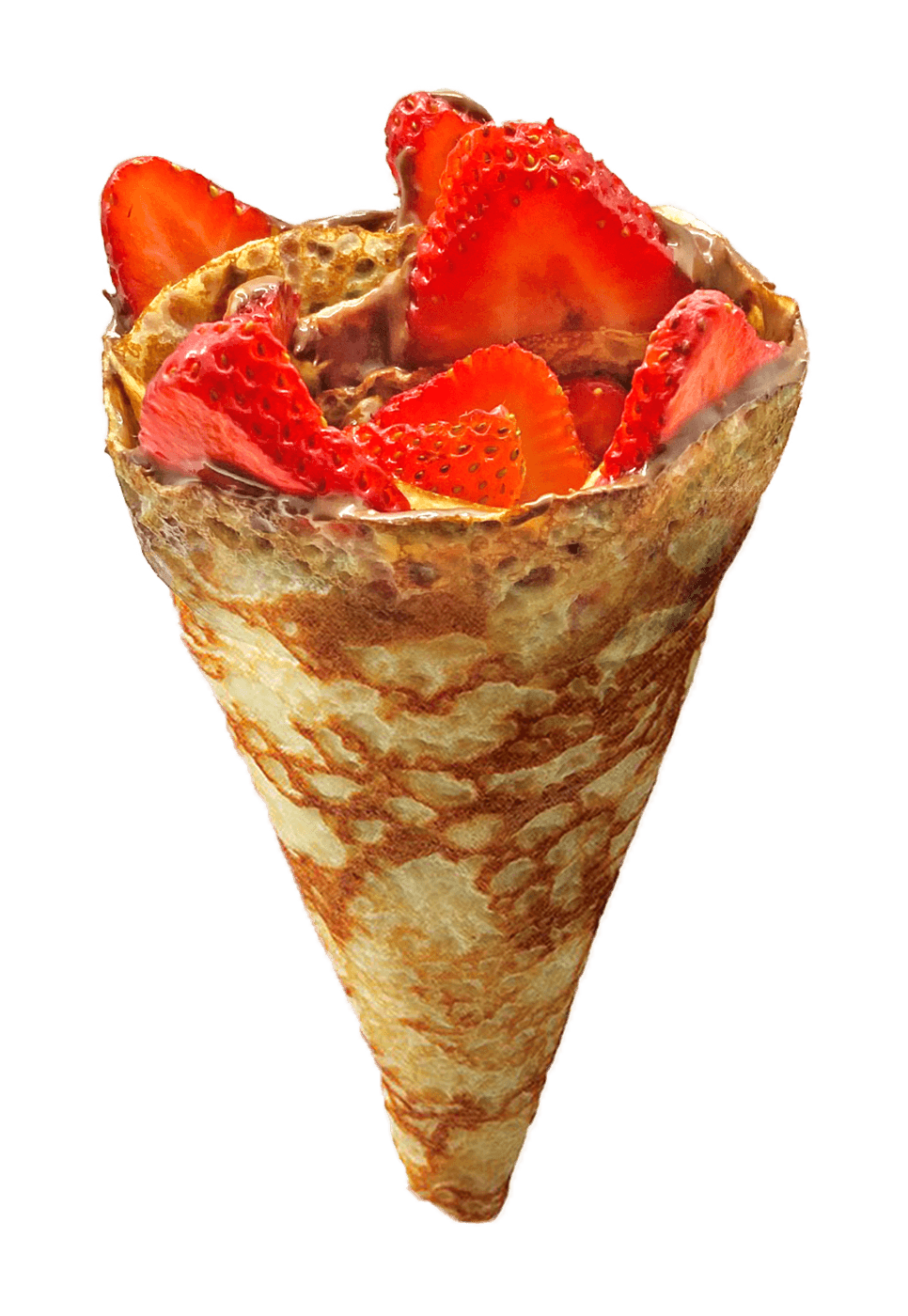 Strawberry Nutella Crepe.