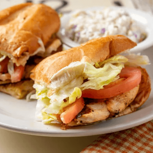 Grilled Chicken Sandwich.