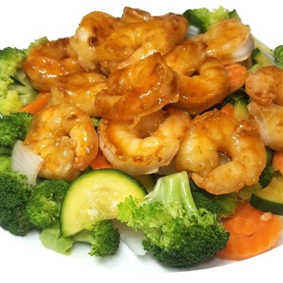 LV3. Shrimp Teriyaki Bowl (Low-Carb).