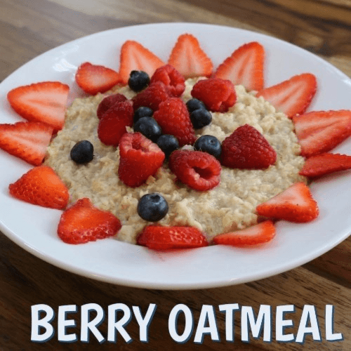 Cranberry Pecan Oatmeal.