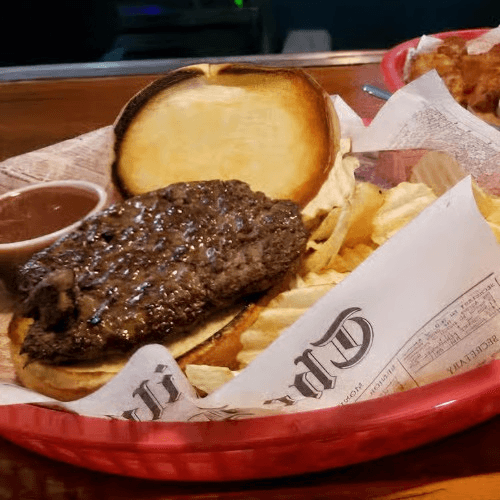 Plain Burger.
