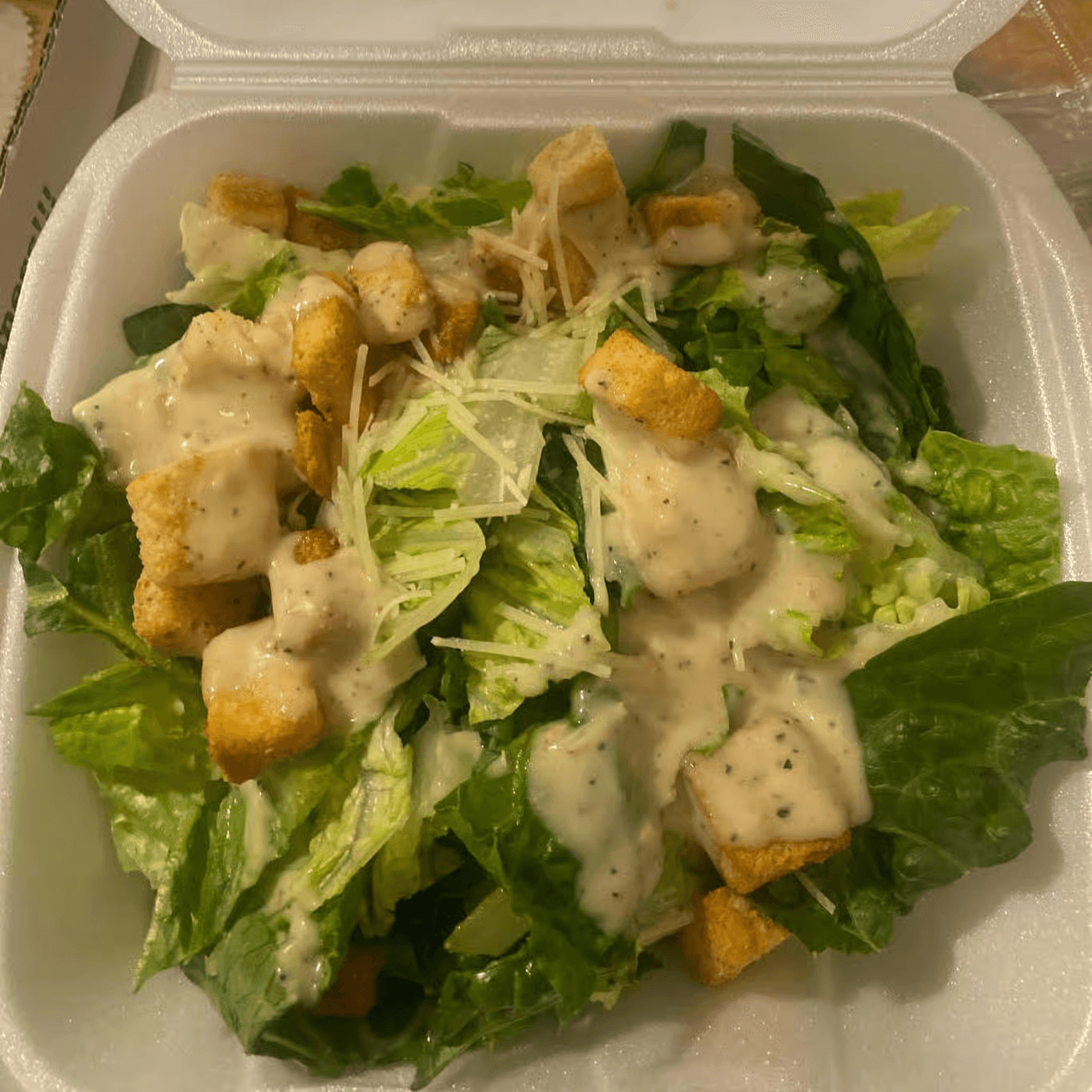 Side Caesar Salad.