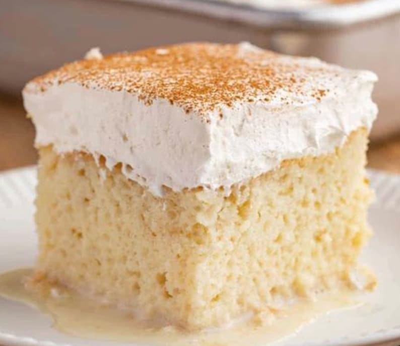 Tres Leches Cake.