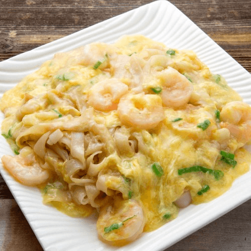 N14 Shrimp and Egg Chow Fun 滑 蛋 蝦 炒 河.