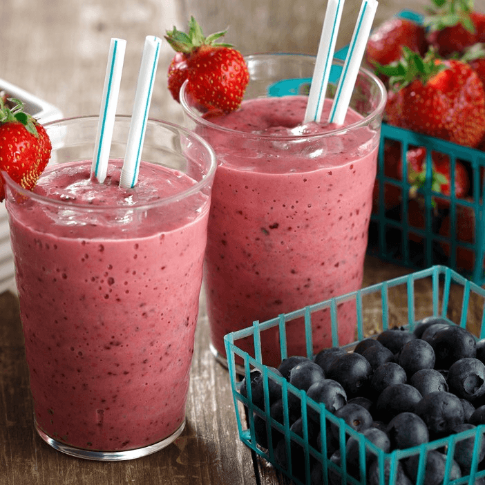 Mixed Berry Smoothie.