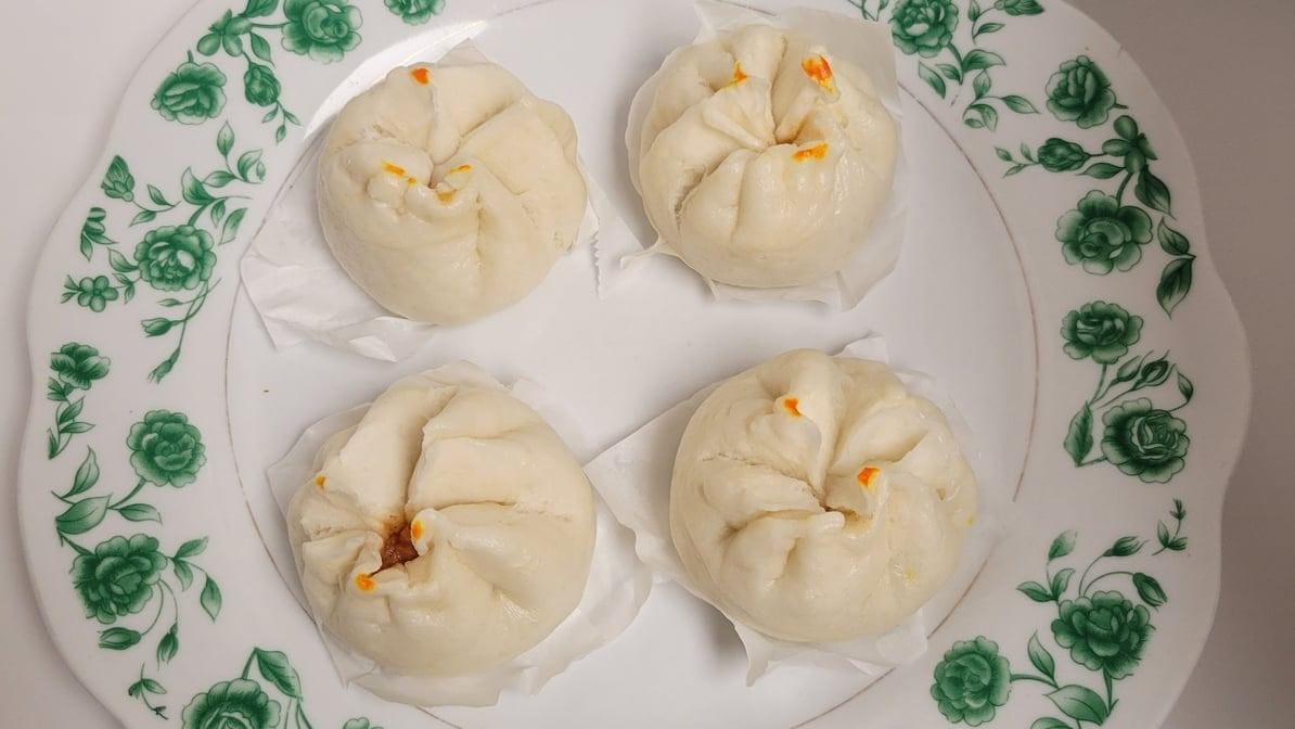BBQ Pork Bun (4 Pieces).