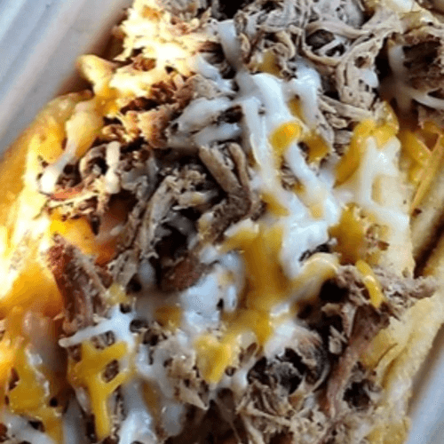 Loaded Fries-Pork