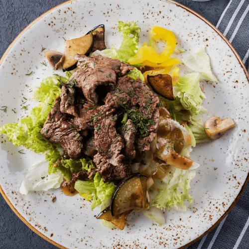 Grilled Beef Salad (Yum Nuea).