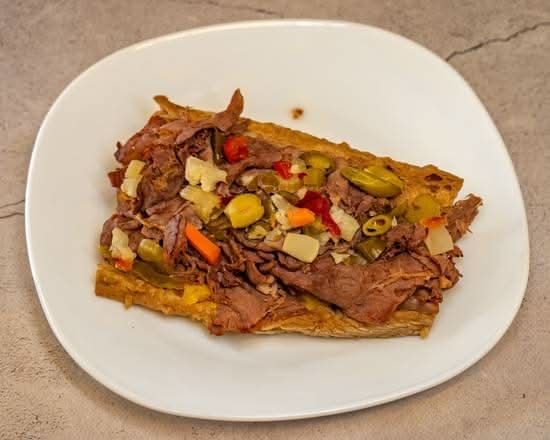 Italian Beef Sandwich.