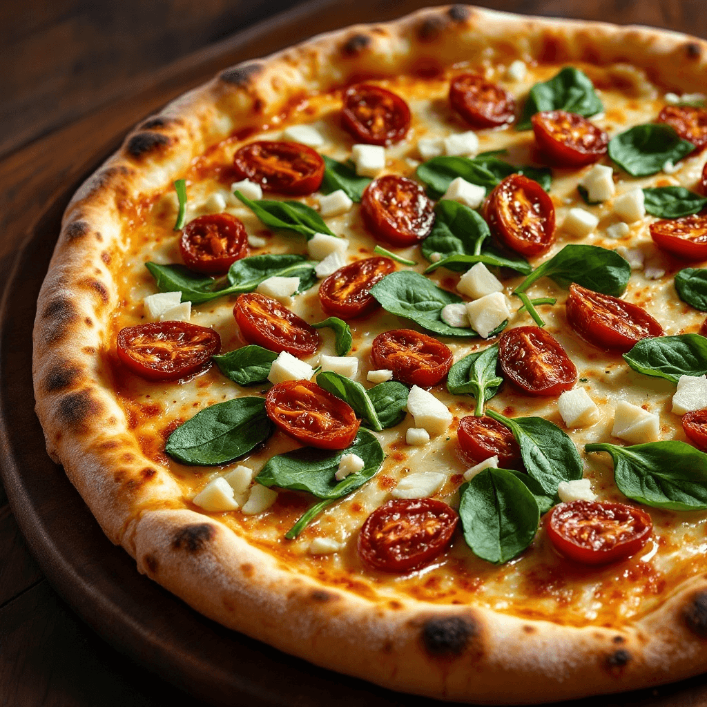 Mediterranean Pizza.