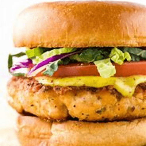 Salmon Or Pollock Burger.