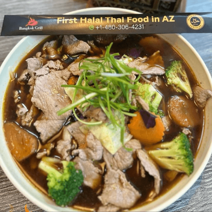 Beef Broth Soup - No Egg.