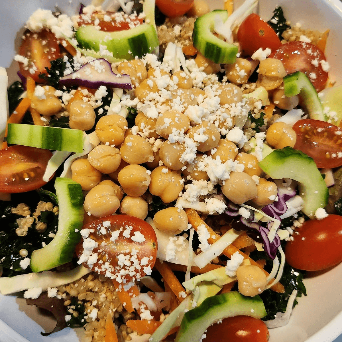 Super Kale & Quinoa Salad.