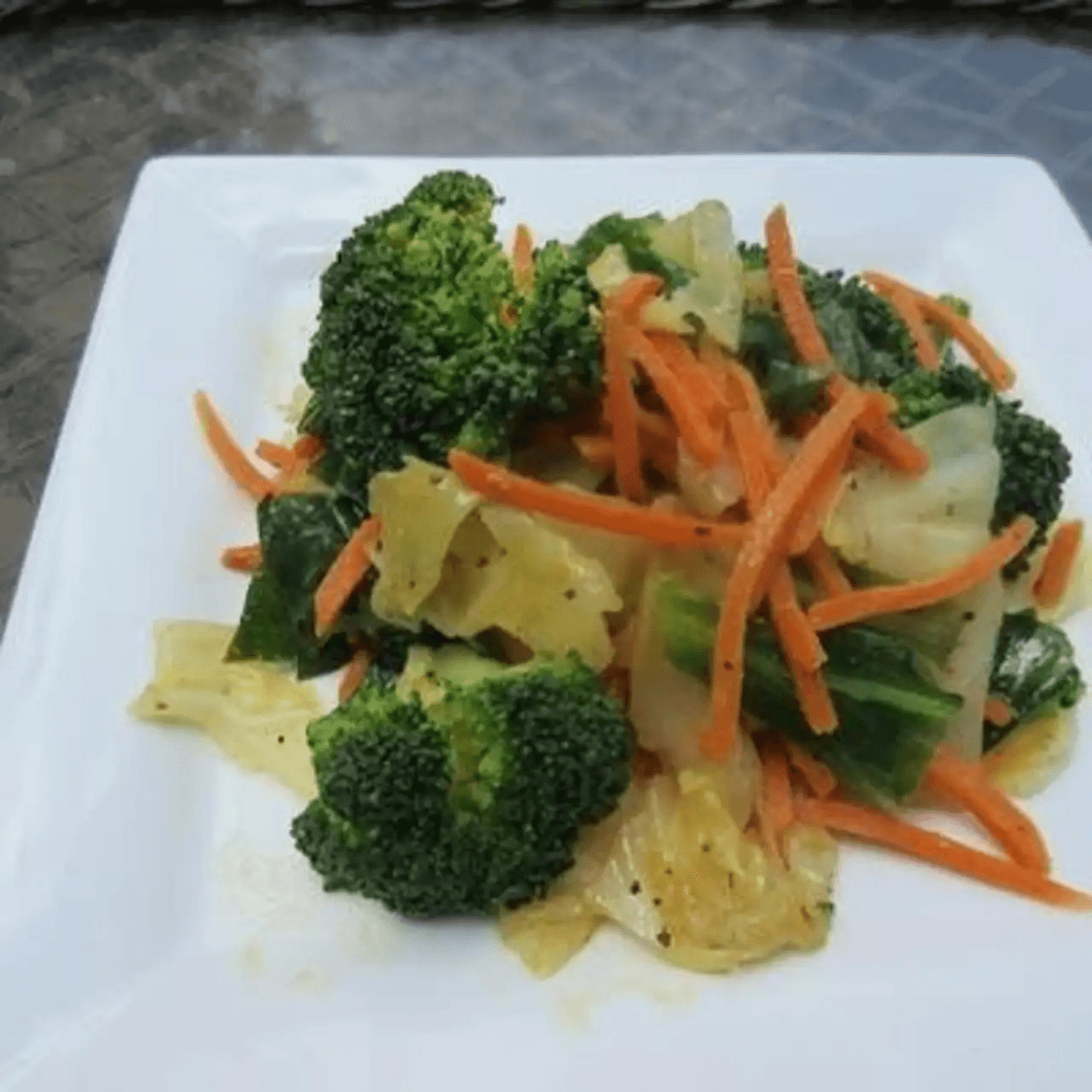 Buttered Steamed Vegetables