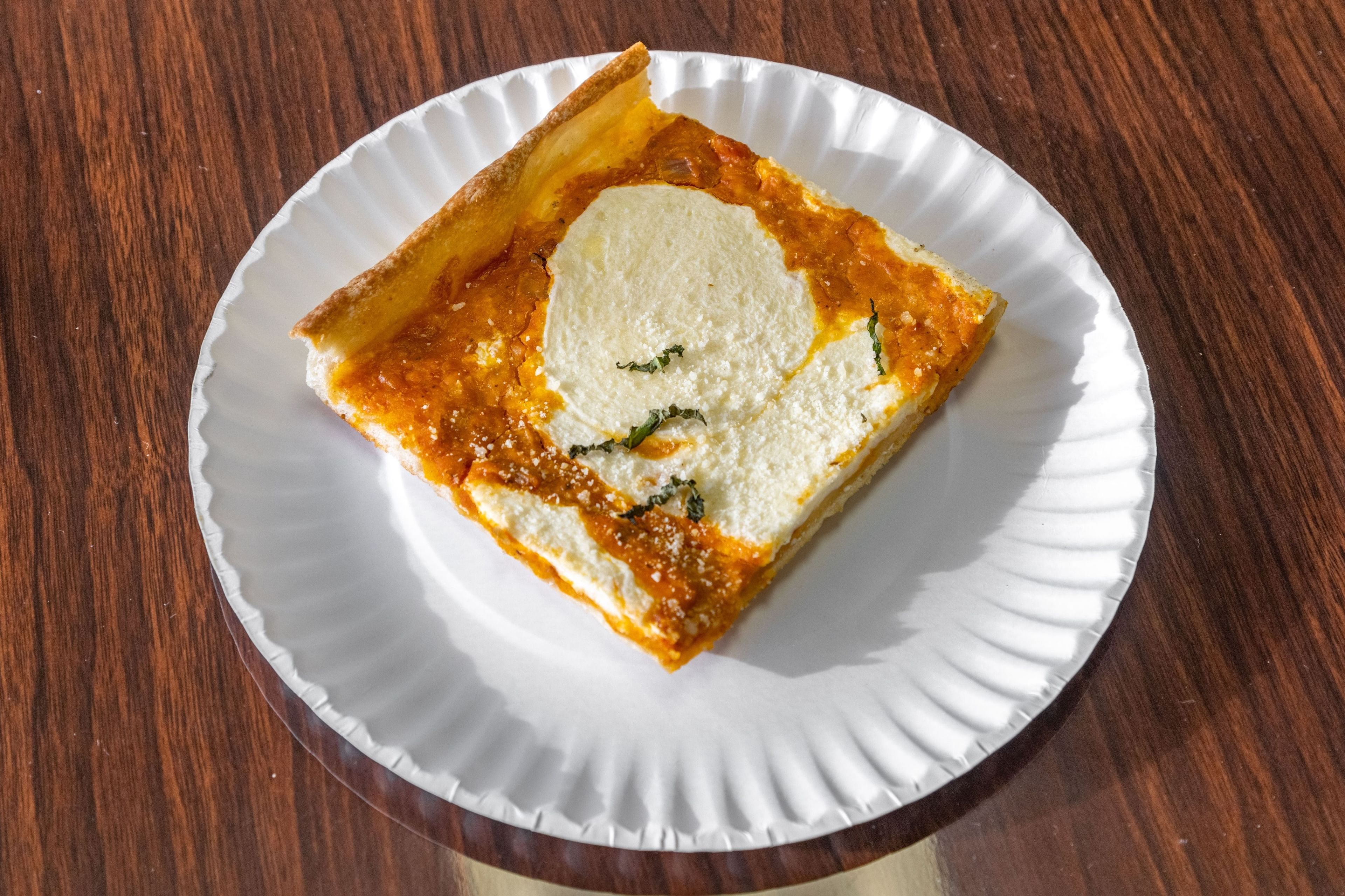 Sicilian Drunken Grandma Pizza.