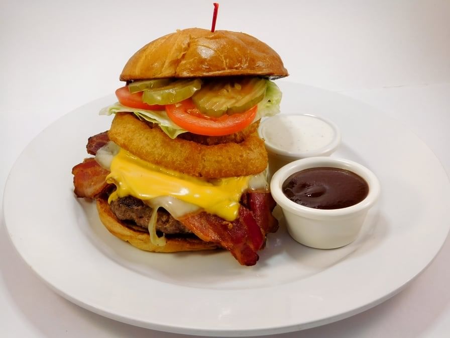 Western Bacon Cheeseburger.