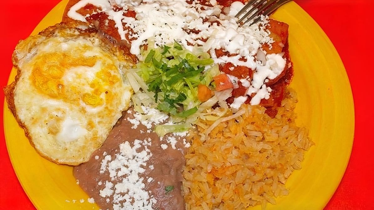 Chilaquiles Plate Combo.