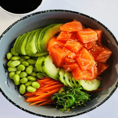 Salmon Poke Bowl.
