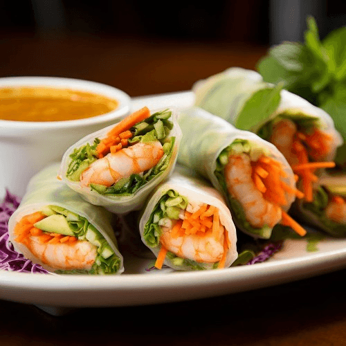 Spicy Shrimp Wrap