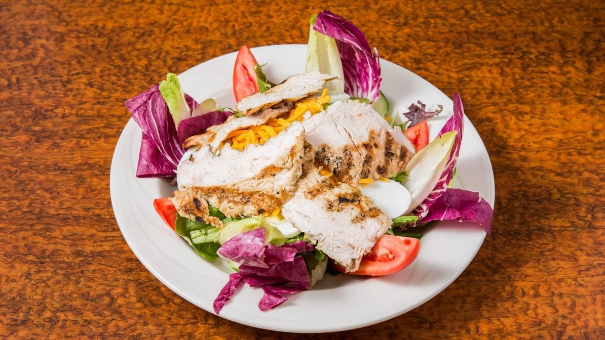 Grilled Chicken Salad Bowl.