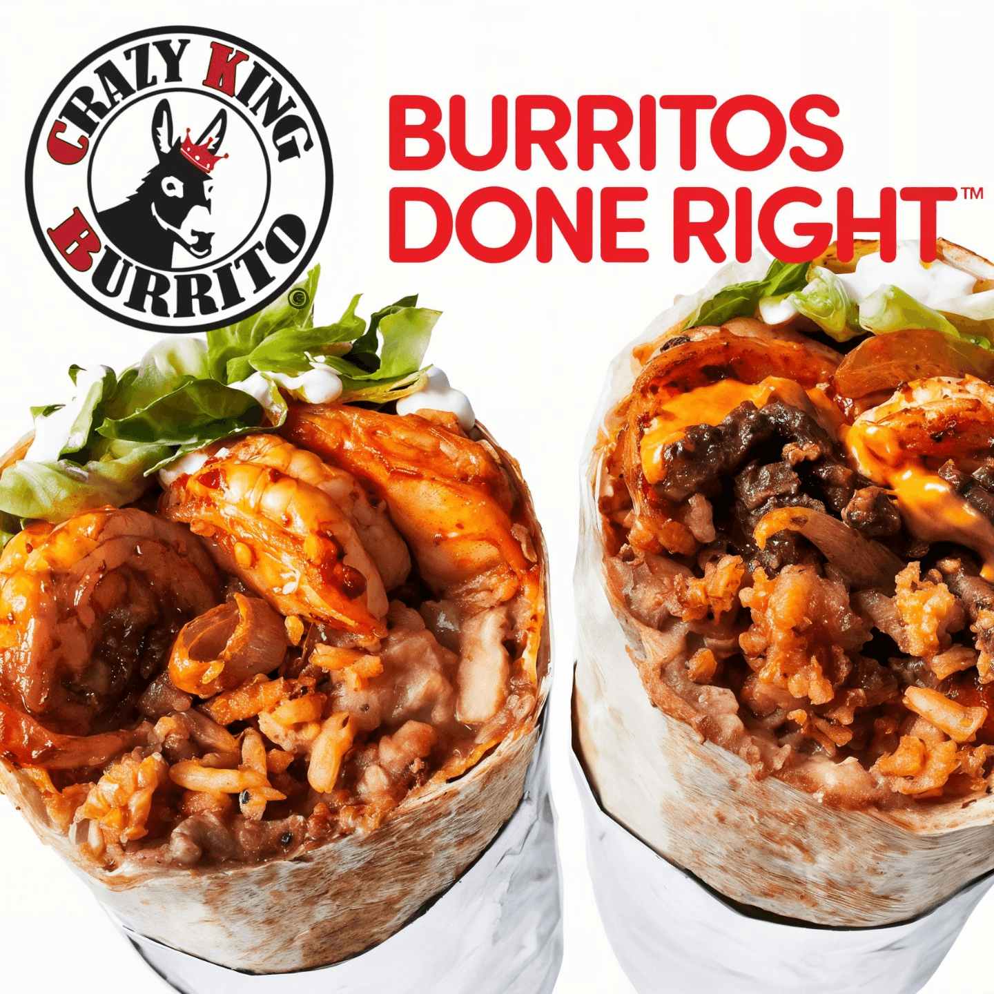 Welcome to Crazy King Burrito