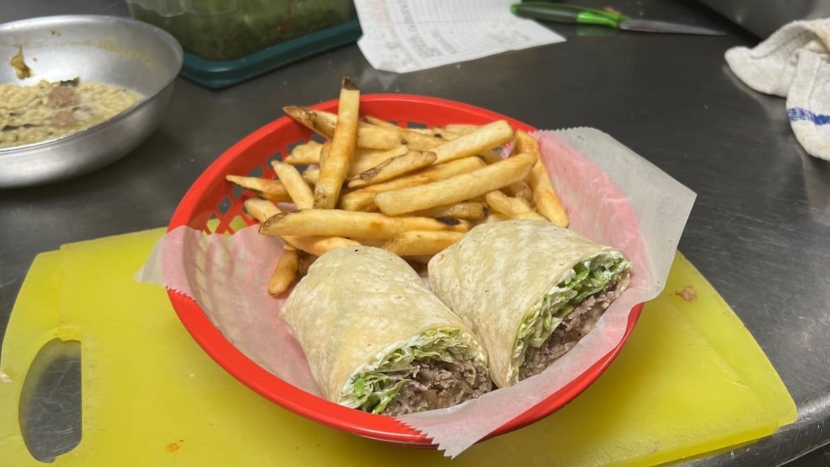 California Cheesesteak Wrap.