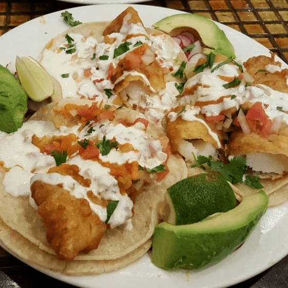 Fish Tacos.