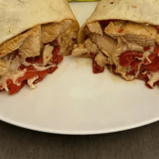 Chicken Italiano Wrap.