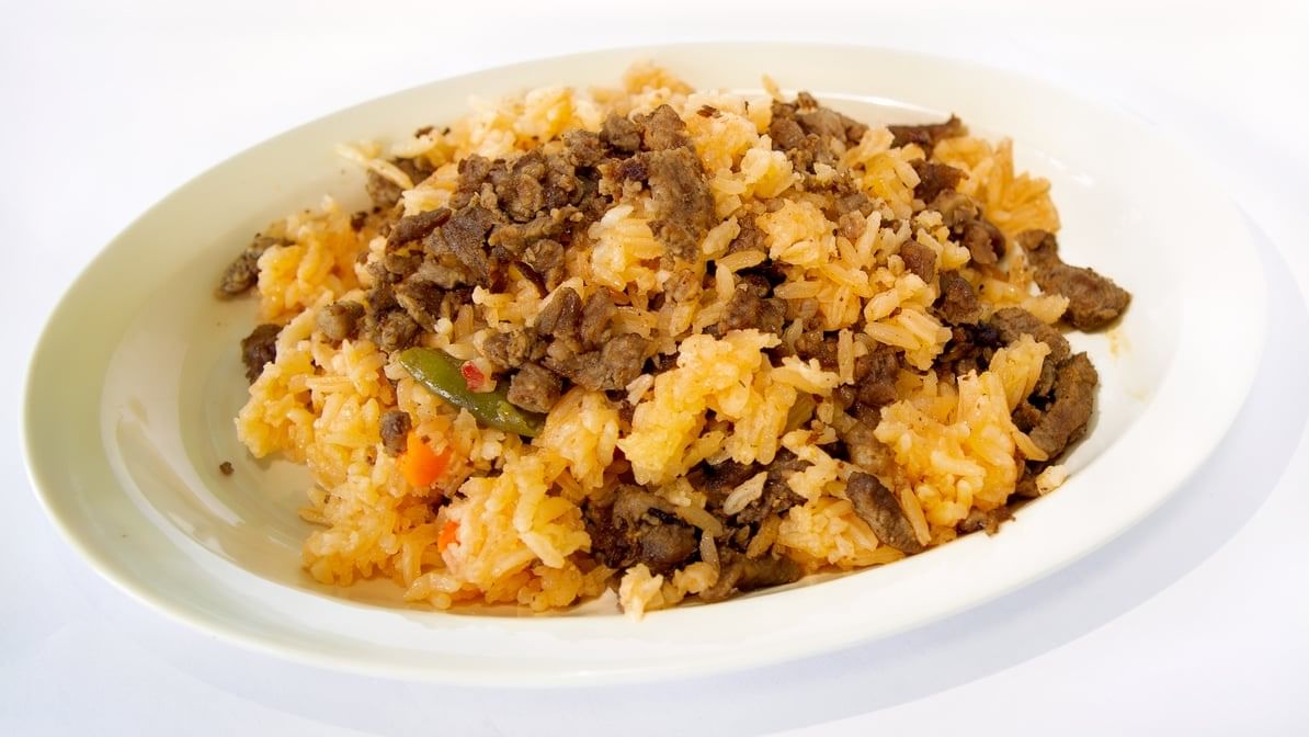 Rice and Meat Mix.