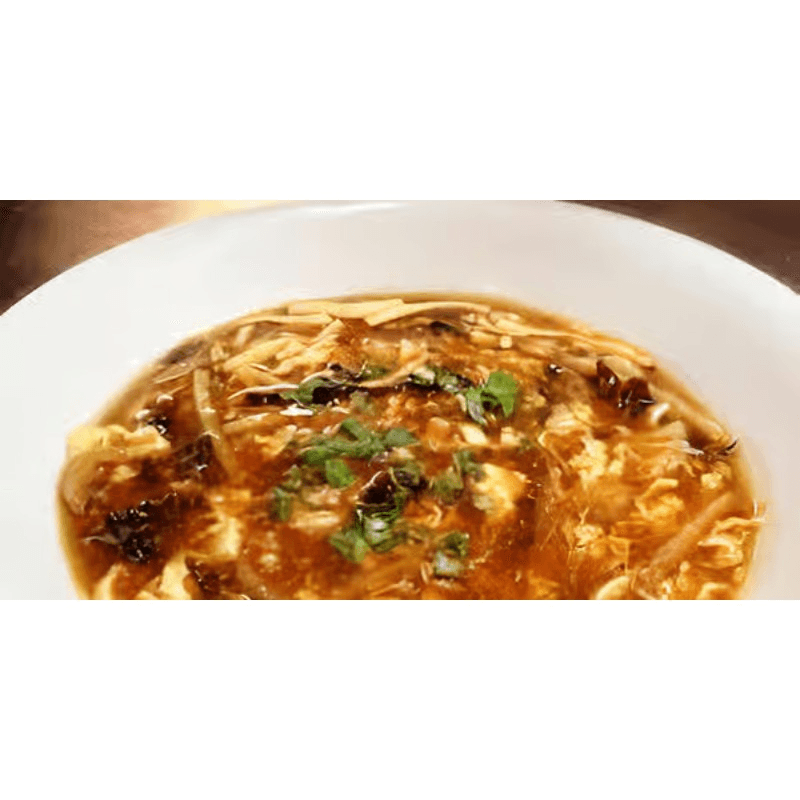 Hot & sour soup.