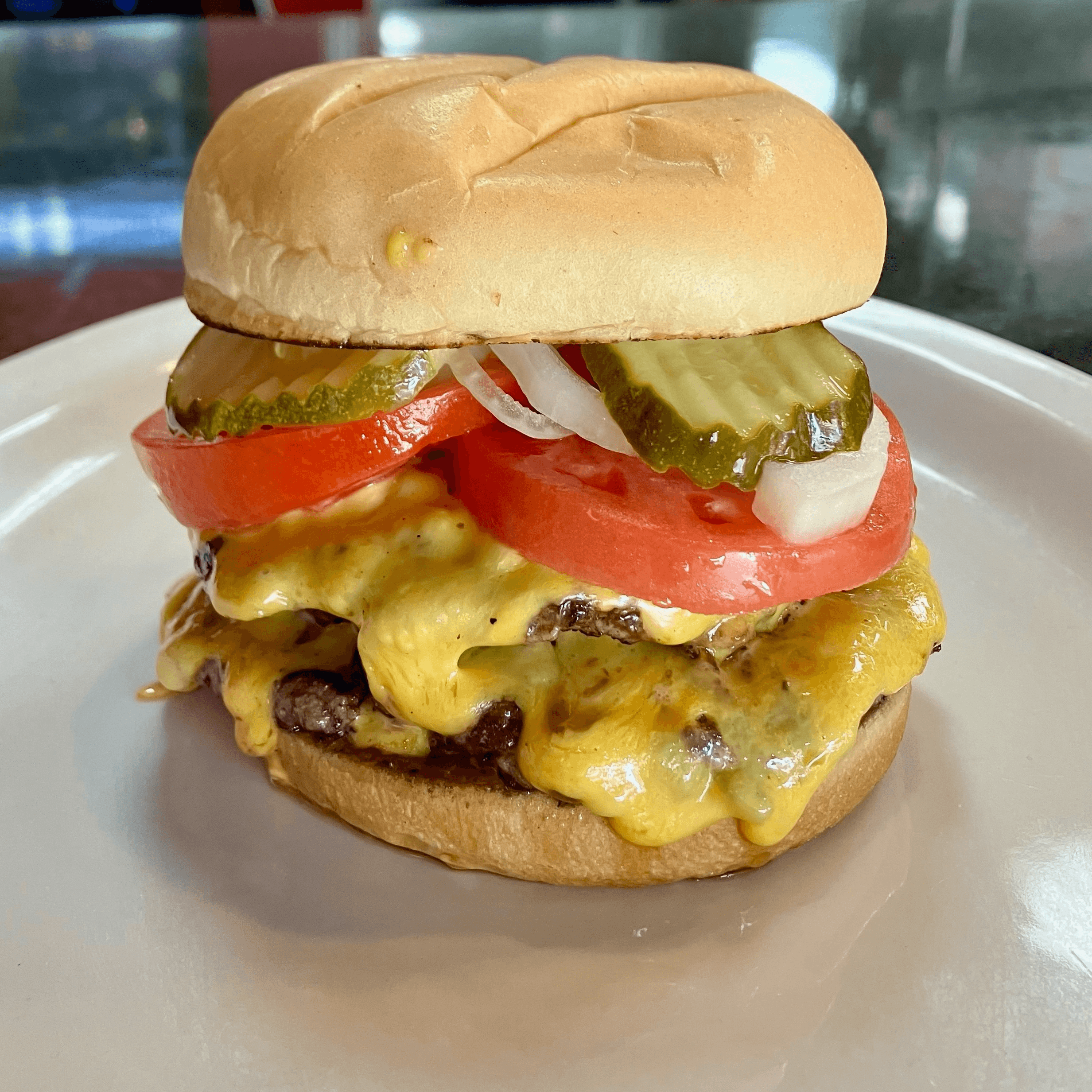 Double Smashie w/ Fries.