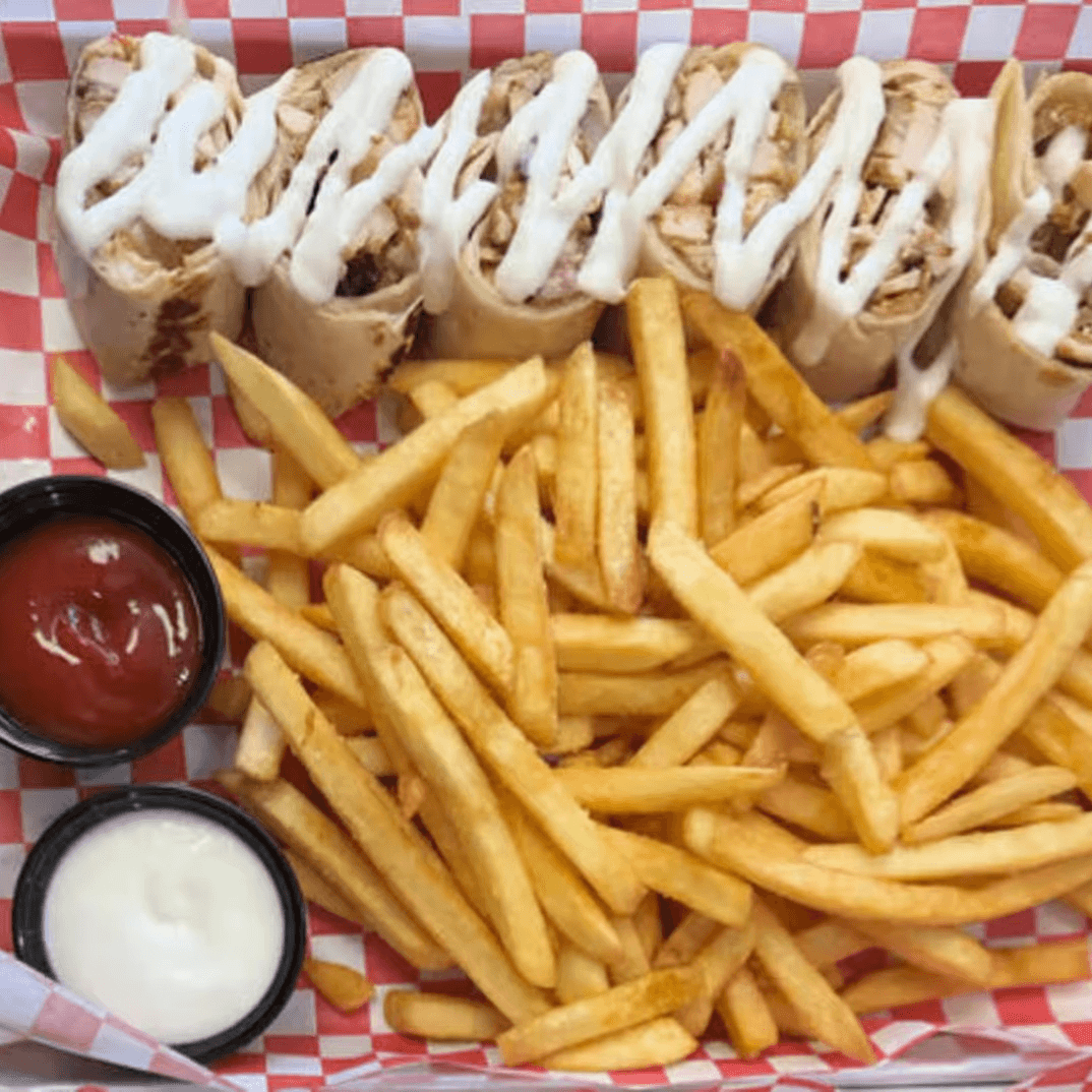 Chicken Shawarma Wrap.