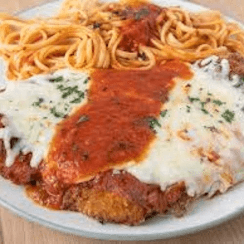 Chicken Parmigiana.