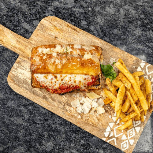 Chicken Parm Sandwich.