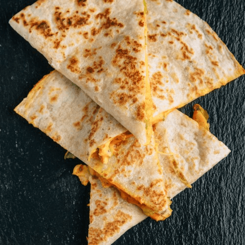KIDS CHEESE QUESADILLA.