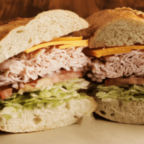 Smoked Turkey Sandwich.