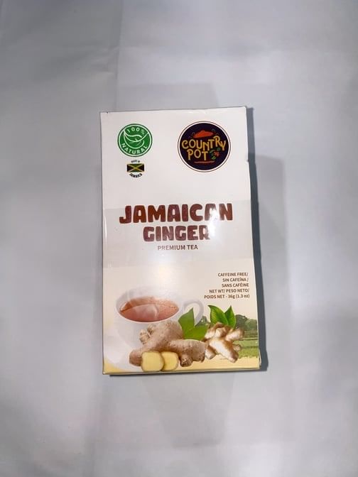 Jamaican Ginger Tea Country Pot.