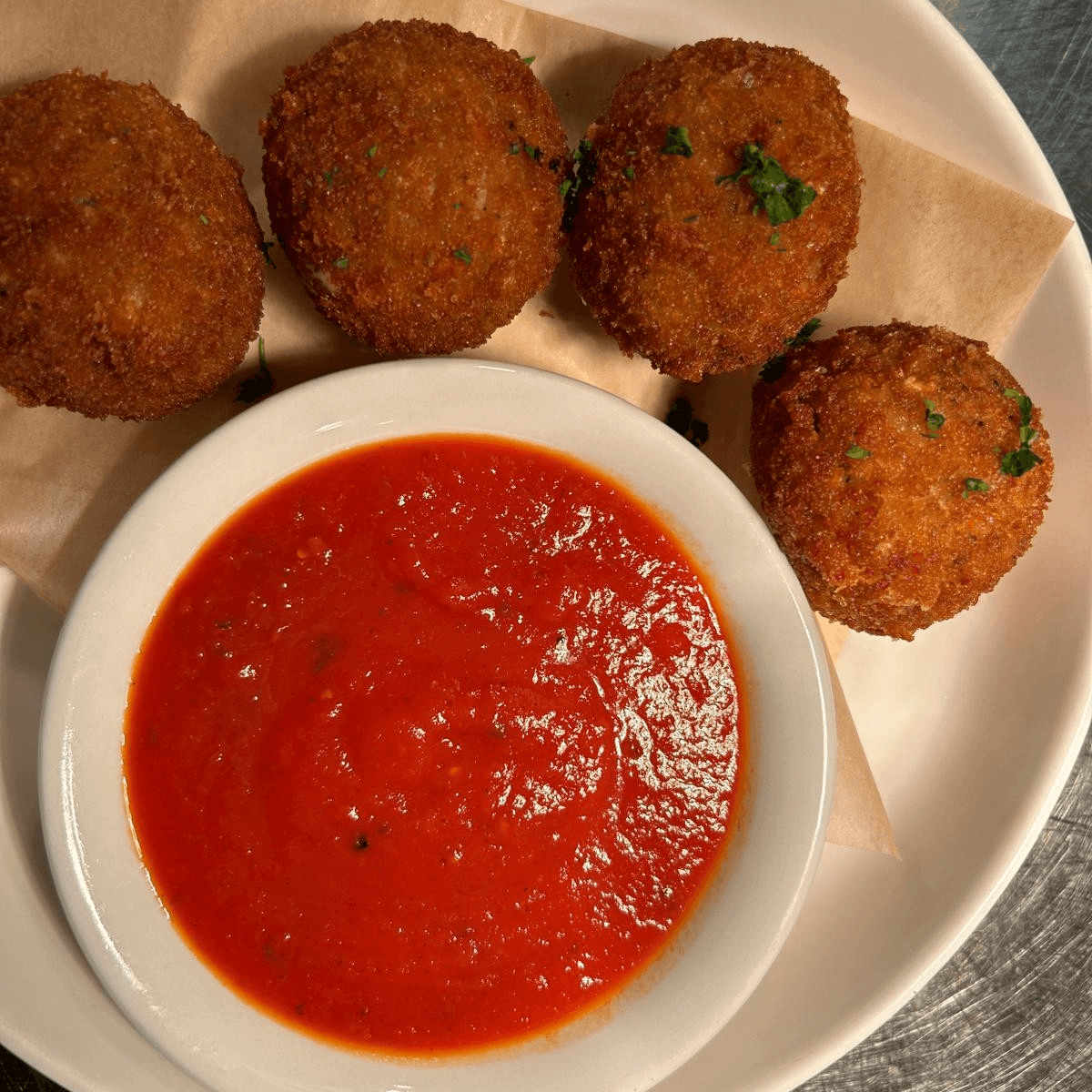 Fontina Arancini.