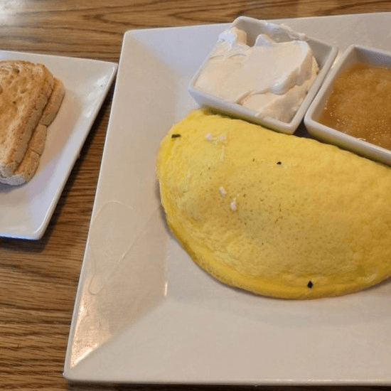 Potato Pancake Omelette.