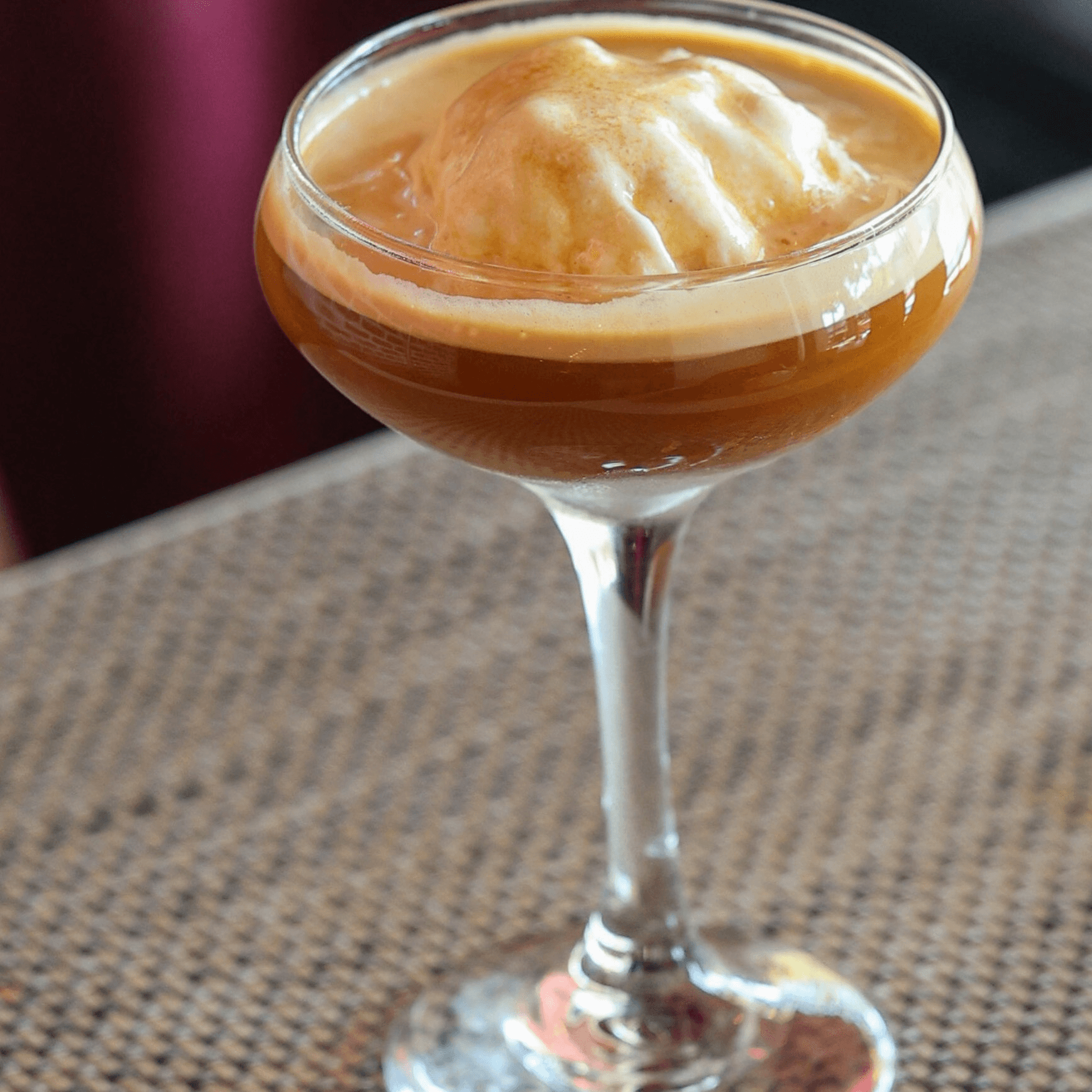 Espresso Martini affogato.