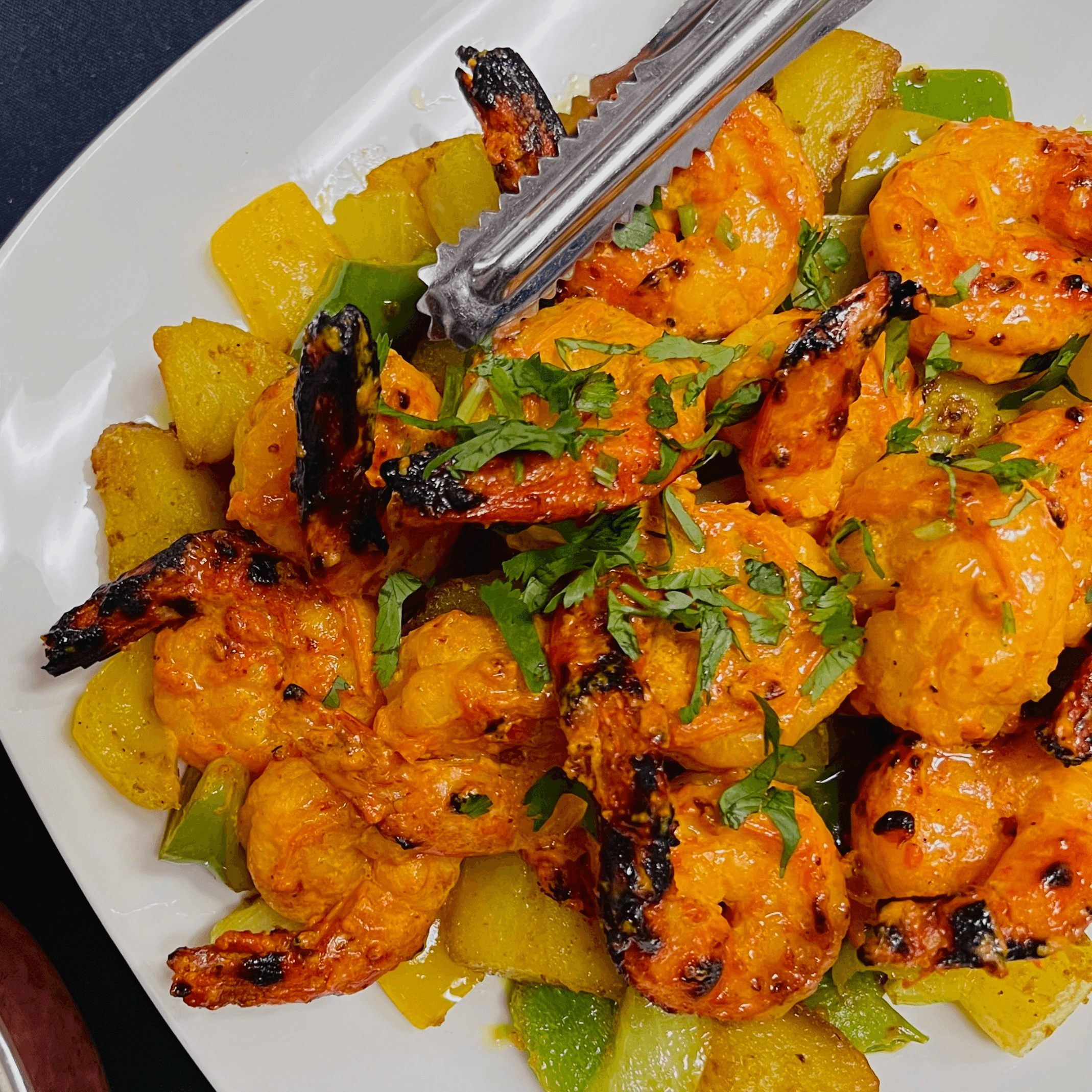 Shrimp Tandoori (With Tail) (GF).