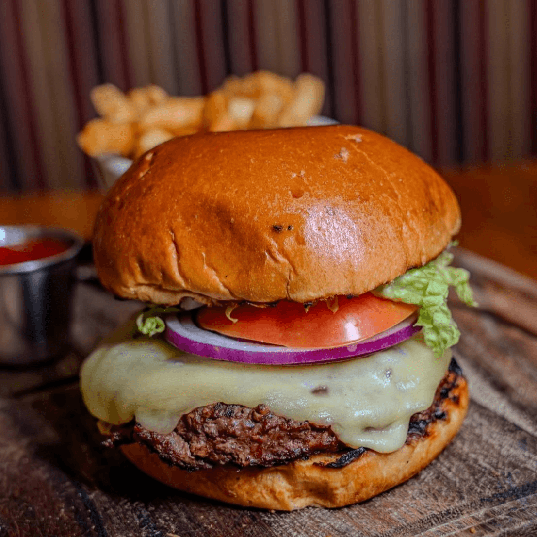 10 Oz Sangria Burger.