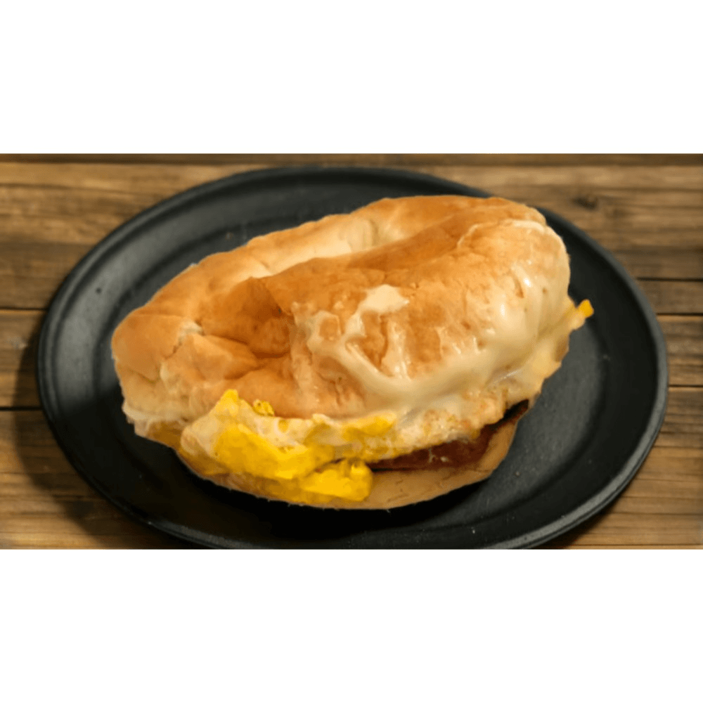 Sausage, Egg & Cheese Sandwich.
